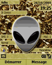 Тема Alien №2 для Motorola MPx200, MPx220