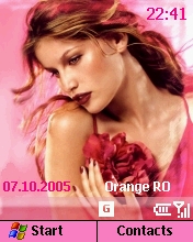 Тема Laetitia Castaro №23 для Motorola MPx200, MPx220
