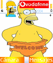 Тема Homer №201 для Nokia