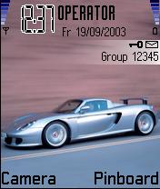 Тема Porsche Carrera GT 3 №354 для Nokia