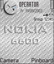 Тема Steel №428 для Nokia