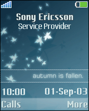 Тема №3 для Sony Ericsson K700